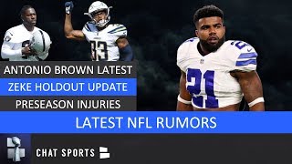 Nfl rumors and news is back with week 2 of the preseason almost over.
top stories remain focused on two notable players: antonio brown
ezekiel el...