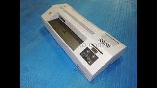 [中古]卓上ホットラミネーター ラミパッカー LPD3212 Meister6 "A3ワイド対応" フジプラ(FUJIPLA)製 動作確認動画1002423