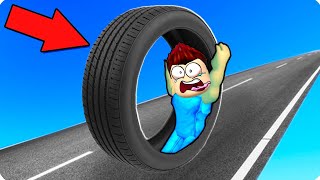 😂РОБЛОКС НО Я СТАЛ КОЛЕСОМ! ШЕДИ ROBLOX Obby But You're In A Tire