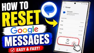 How to Reset Google Messages | Reset to Factory Default Without Loosing Messages