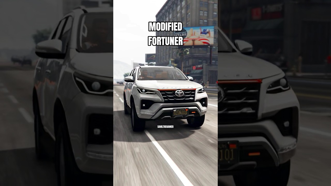 GTA 5 : Old Fortuner को बनाया 2025 New Fortuner | GTA 5 Hindi Shorts | Car Modification