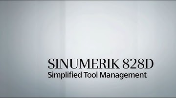 Simplified Tool Management (Sinumerik 828)