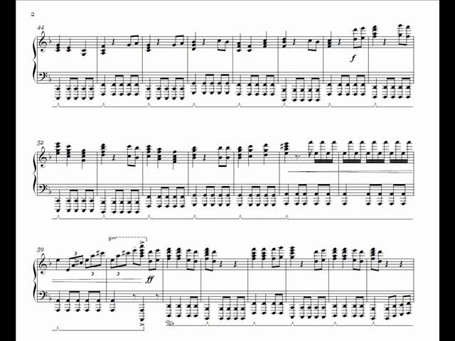 pianist7137 videos reverbnation gourmet race sheet music