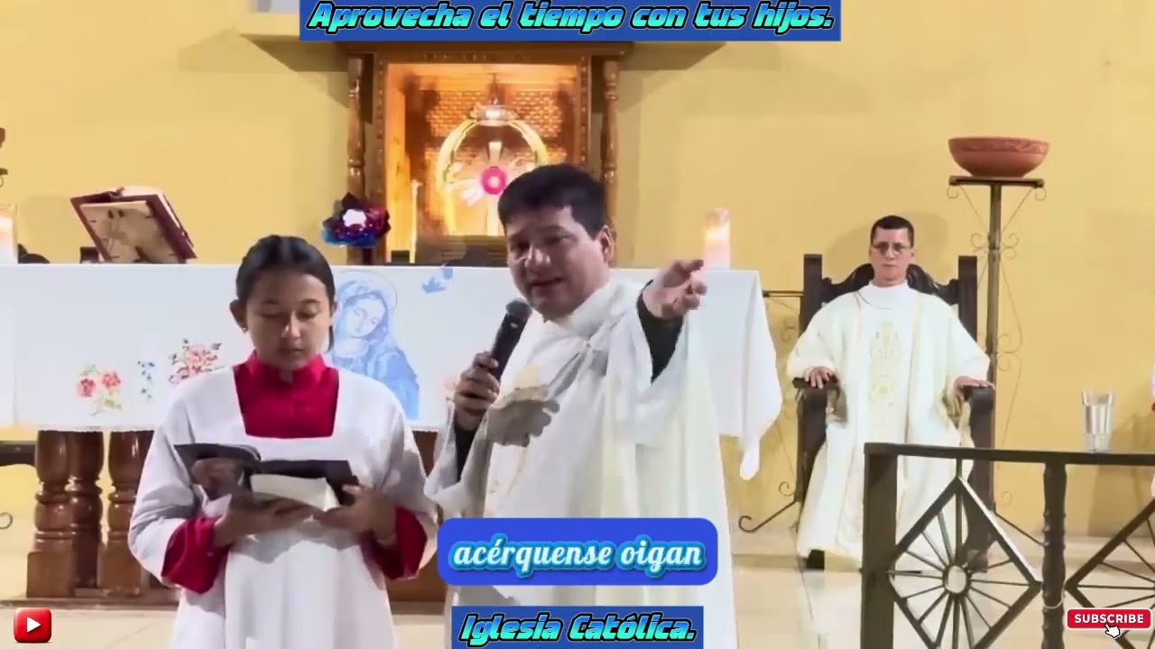 Aprovecha el tiempo con tus hijos. Padre Marcos Galvis.