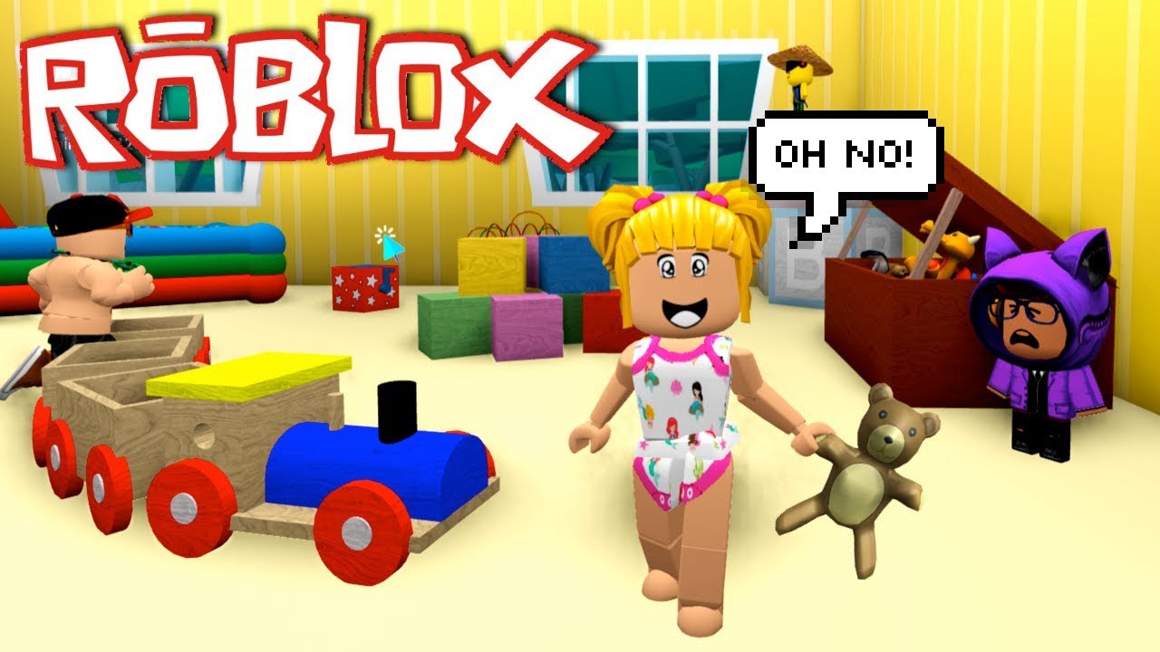 Titi Juegos Bebe Goldie Se Escapa De La Heladeria En Roblox Obby