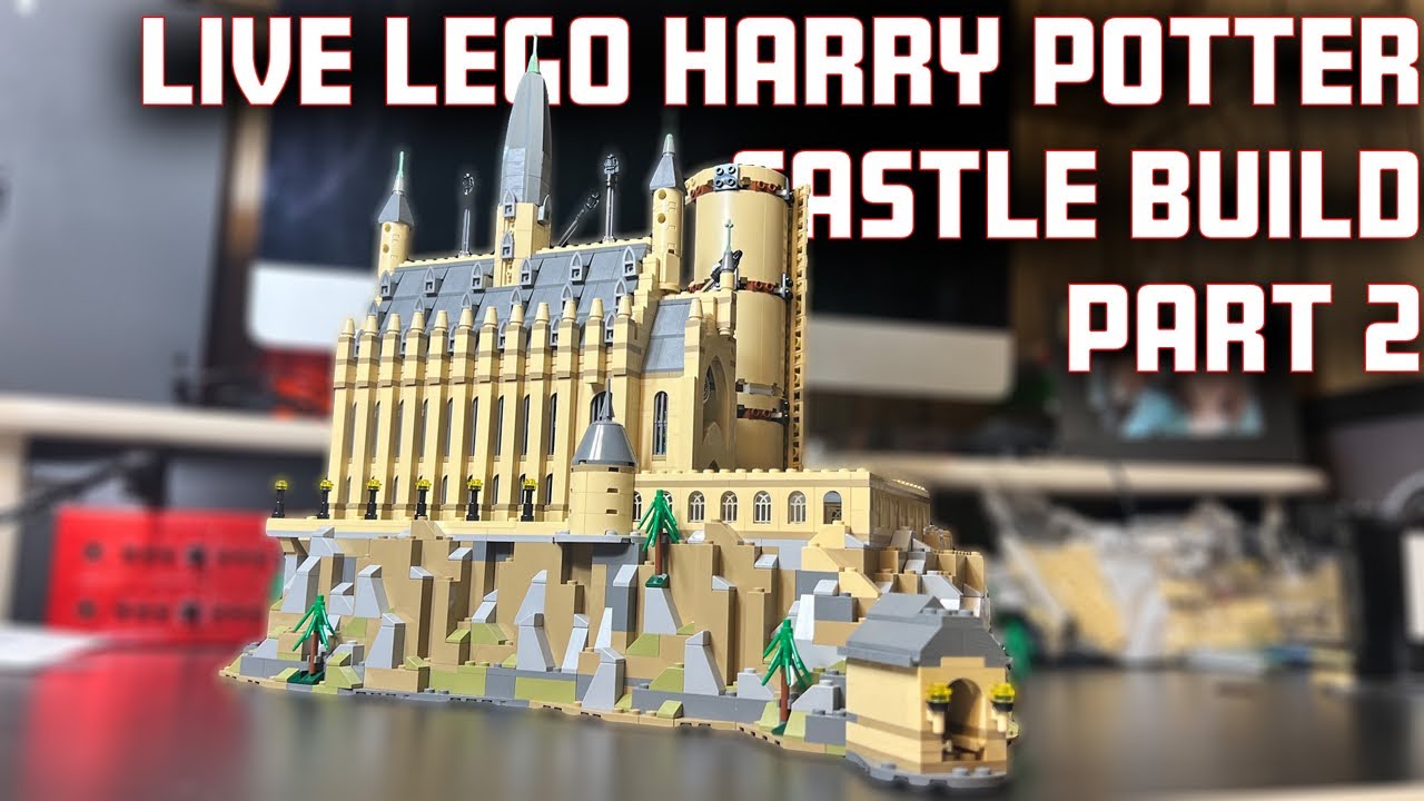 Combining EVERY LEGO Harry Potter Hogwarts Castle Sets (2021-2023) 