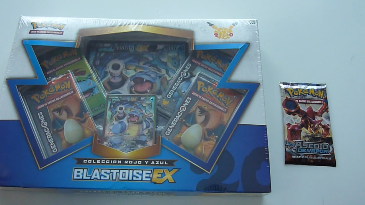 Apertura Cartas POKEMON ED Especial BLASTOISE EX GDeRouses YouTube