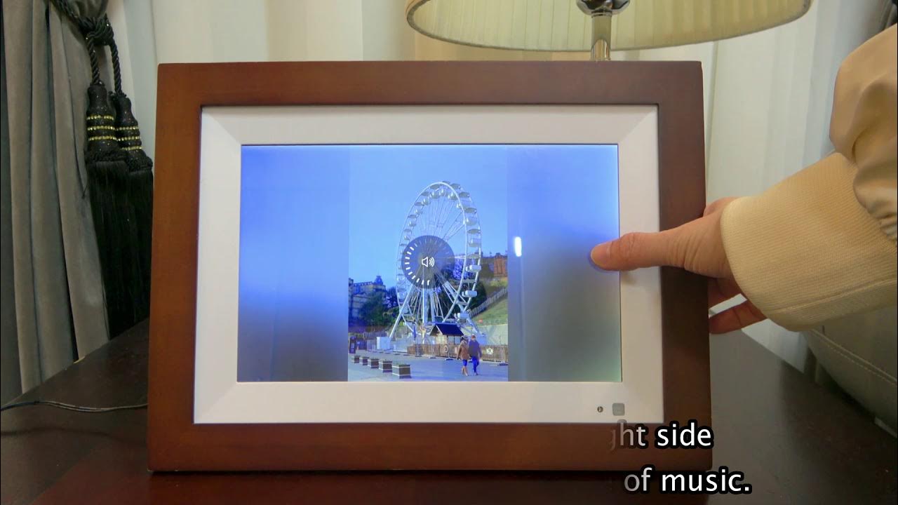 The Basic Instructions for VANKYO Digital Frame F10 FHD YouTube