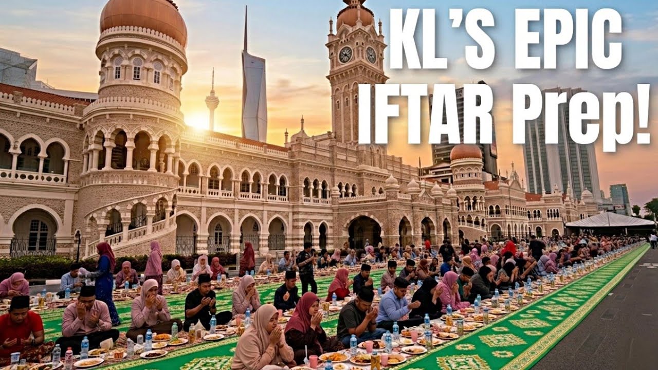Kuala Lumpur After a Massive Makeover — Now Preparing for the BIGGEST Iftar Event! 🇲🇾🌙