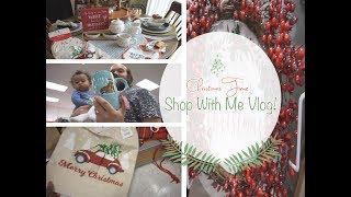 Rae Dunn Finds| Dollar Tree| HomeGoods|| Christmas Shop With Me Vlog!
