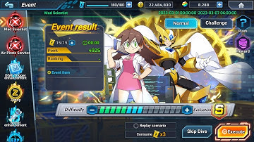 Megaman X Dive (TW)—Mad Scientist Rerun Event