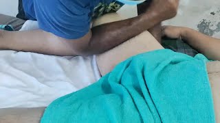 Pijat keras full body & vitalitas pria Urut badan batin Wak Seman oil massage