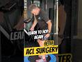 ACL Surgery? Get a Minitramp!
