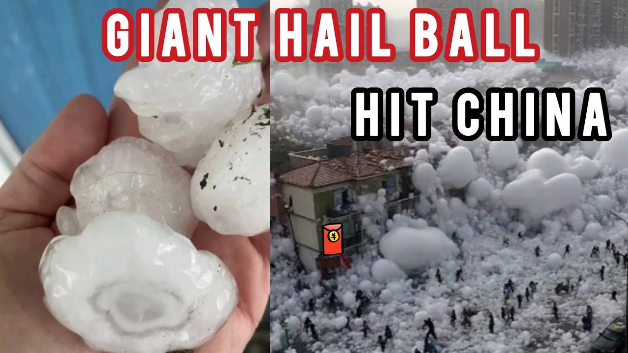 CHAOS In Beijing, CHINA. Devastated by Monster Storm! Hail Destroys Cars, Level 10 Winds Strike! 