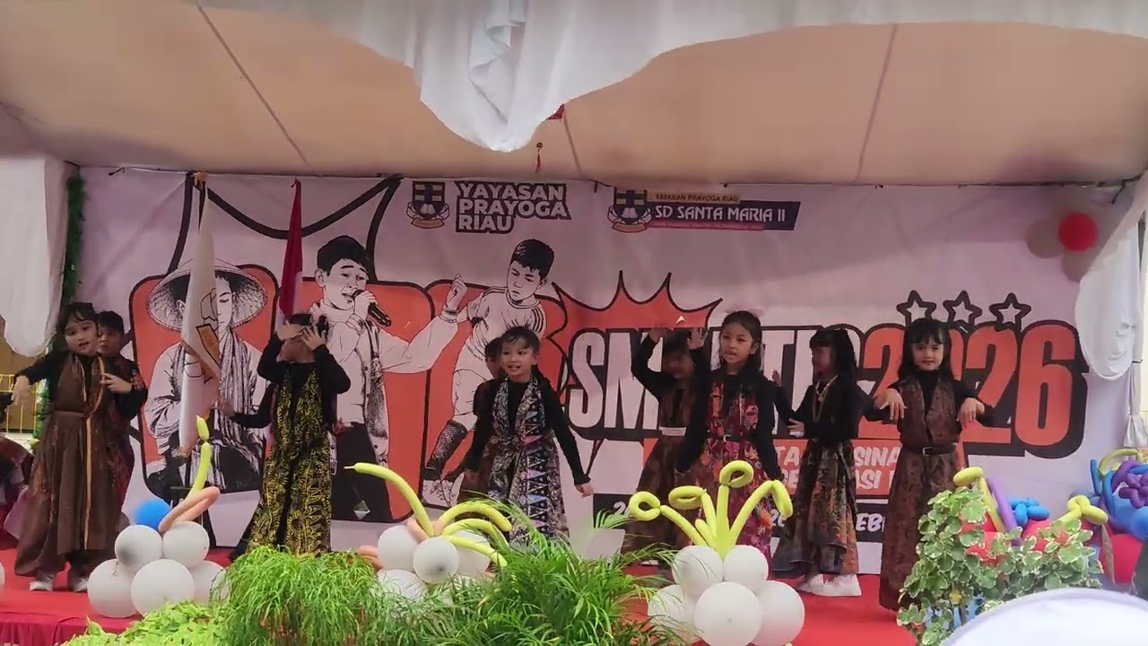 Tarian modern daerah anak