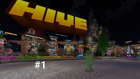 Hide and Seek game on The Hive.My first YouTube video!🫡