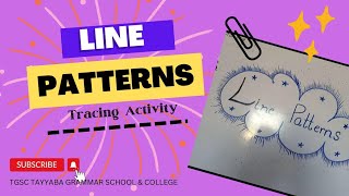 Mastering the Art of Lines | Unleashing Creativity through Basic Lines Tracing Patterns.Activity2023