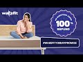 100 days buy  try ft rashmika mandanna  wakefit orthopedic memory foam mattress  hindi  wakefit