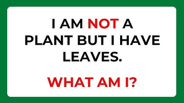 CAN YOU SOLVE THESE 15 TRICKY RIDDLES / ONLY A GENIUS CAN PASS THIS QUIZ #challenge1 #riddles