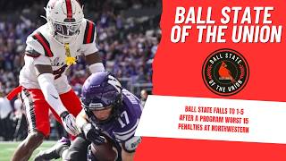 Ball State of the Union: Program-Worst 15 Penalties as Ball State Falls at Northwestern