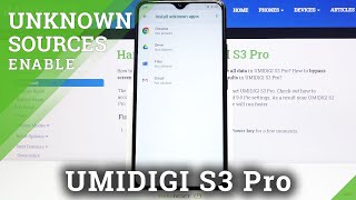 How to Enable Unknown Sources in UMIDIGI S3 Pro – Allow App Installation screenshot 1