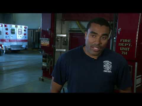 Portales Chief Firefighter Retirement