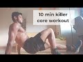 Athletejay  10min killer core workout follow along  abs workout abs core workout