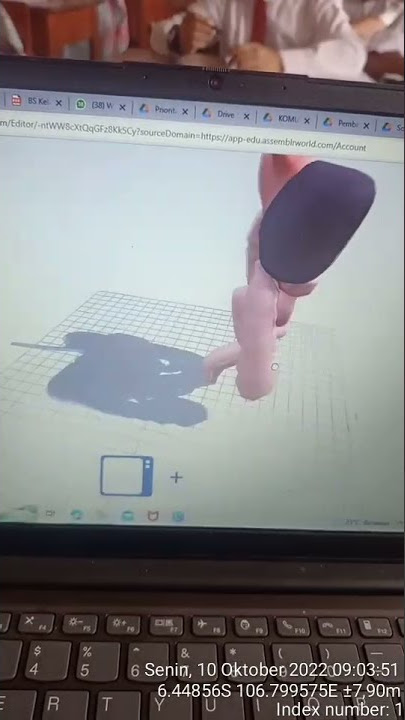 Media Augmented reality untuk penjelasan sistem pencernaan manusia kelas 5A - Bu Irma Cisat