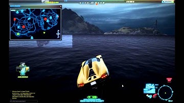 NFSW - Glitch out of map, some fun - 1080 km/h, barrel roll ;D