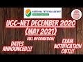 UGC NET May 2021 notification out!!! UGC NET 2021 | UGC NET 2021 Exam Date