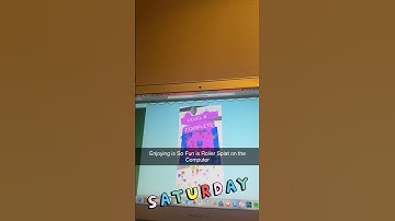 Enjoying is So Fun is Roller Splat on the Computer