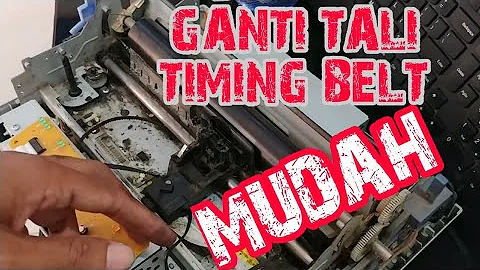 Ganti timing belt / tali penarik head printer epson lx310, epson lx-300