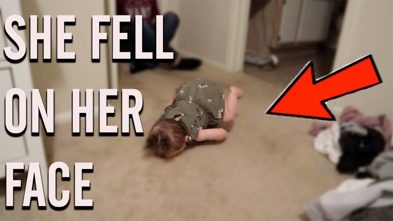 Baby Fell On Her Face! YouTube