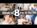 MOM OF 8 KIDS DAY IN THE LIFE | STAY AT HOME MOM | TWIN TODDLERS + NEWBORN