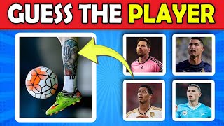 Guess Football Player by his LEGS Quiz about Ronaldo, Messi, Phil Foden | Ball Quiz Master