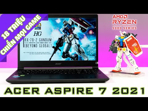 Acer Aspire 7 2021 (A715-42G) - Laptop 18 triệu: Ryzen 5 5000 Series, Card GTX1650