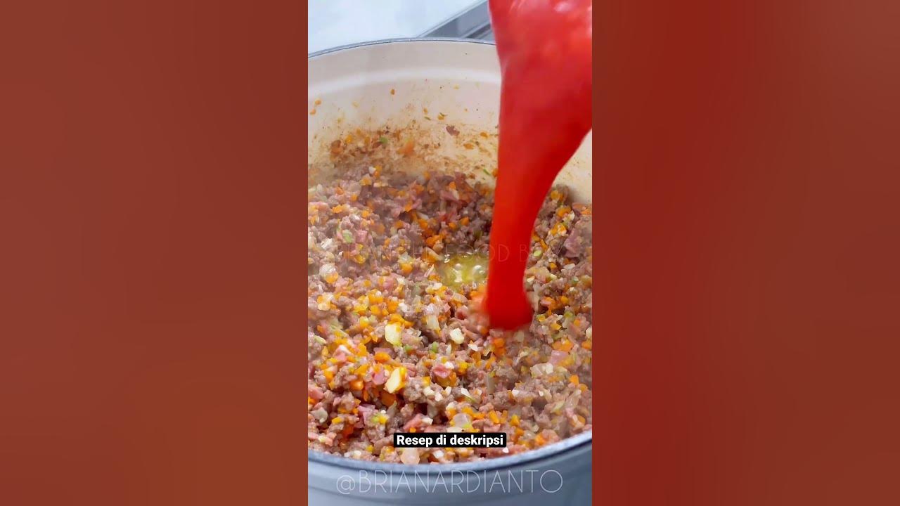 Meaty dan Puas Banget; SPAGHETTI BOLOGNESE.