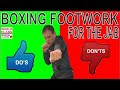 Do S And Don Ts Of How To Move Your Feet In Boxing When Throwing The Jab 