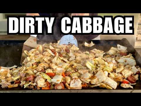 This 20 Minute Blackstone Dinner is Going Viral for a Reason | Dirty Cabbage
