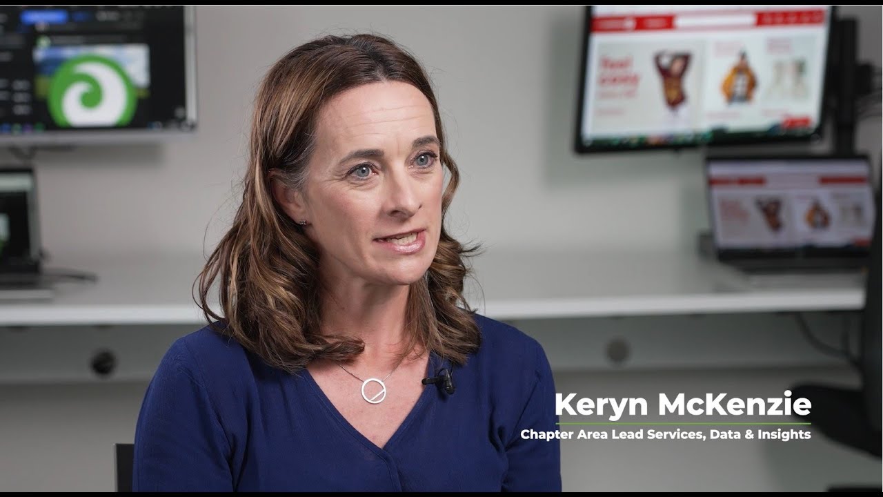 Keryn McKenzie, Chapter Area Lead Services, Data & Insights - Replatforming the Business