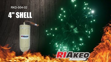 DISPLAY SHELL►4 INCH CYLINDER SHELL► RKD-S04-02► RIAKEO FIREWORKS