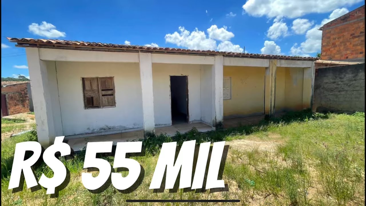 R$ 55 MIL 2 CASA 11 DE FRENTE 56 COMPRIMENTO MUNICÍPIO LAGARTO SERGIPE 79999632431