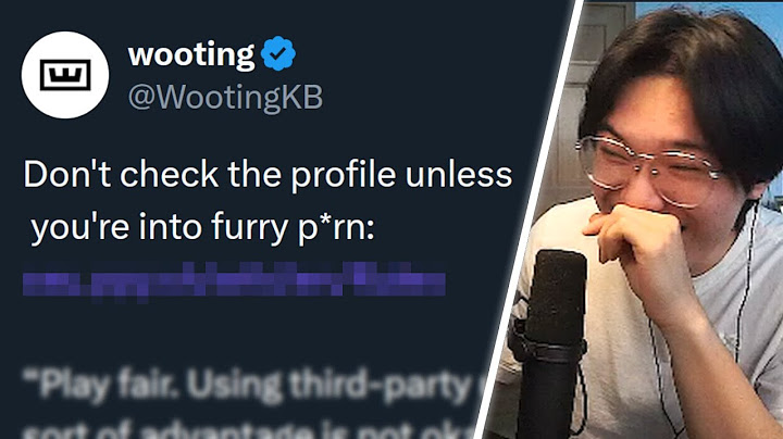 WOOTING RESPONDED TO THE CLOUTIFUL DRAMA...