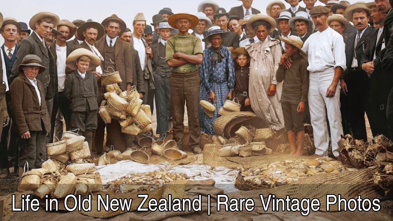 🔴▶ Rare Photos of Old New Zealand | Forgotten History