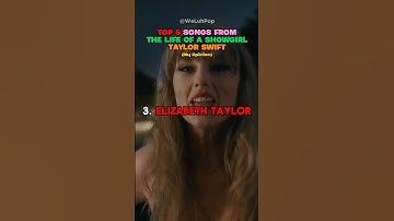Taylor Swift The Life Of A Showgirl Top 5 Songs #taylorswift #tloasg #pop #top5 #ranking #music
