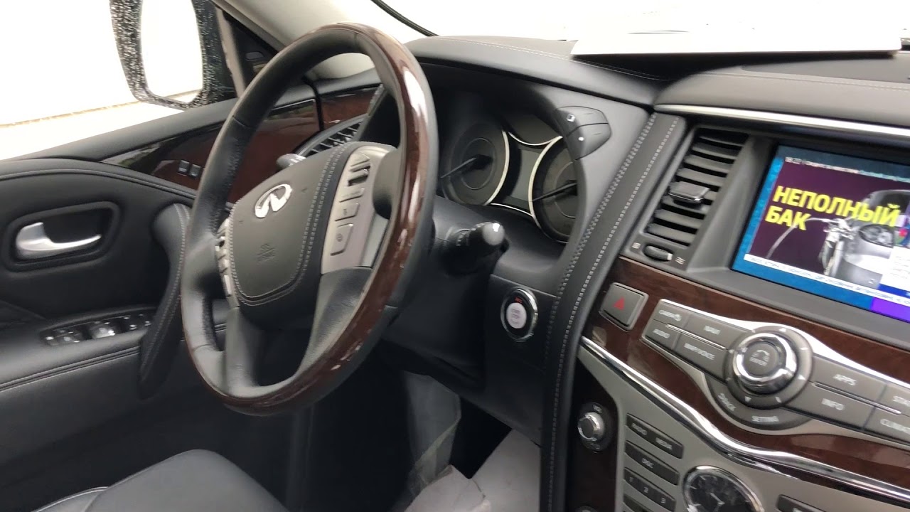 Монитор на инфинити qx80