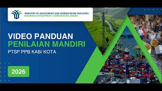 Video Tutorial Penilaian Mandiri PTSP PPB Kabupaten dan Kota