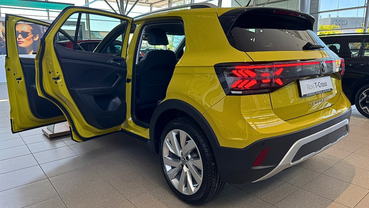 NEW 2024 Volkswagen T-Cross 1.0 TSI (115 HP) - Interior and