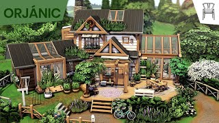 ORJÁNIC Garden Cottage 🌿| The Sims 4 - Speed Build