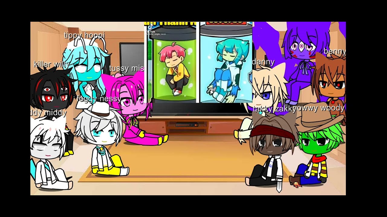 gia tộc huggy wuggy react to part 10